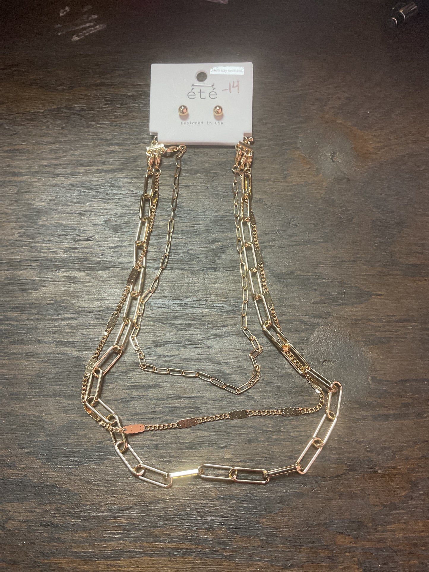 Gold Three Layer Stack