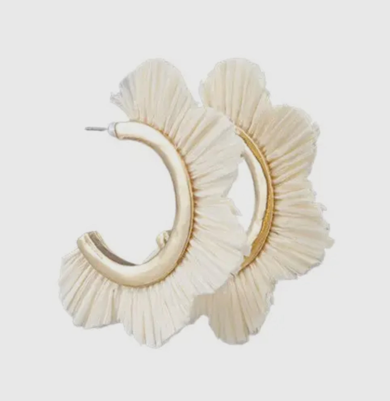 Raffia Petal Hoop