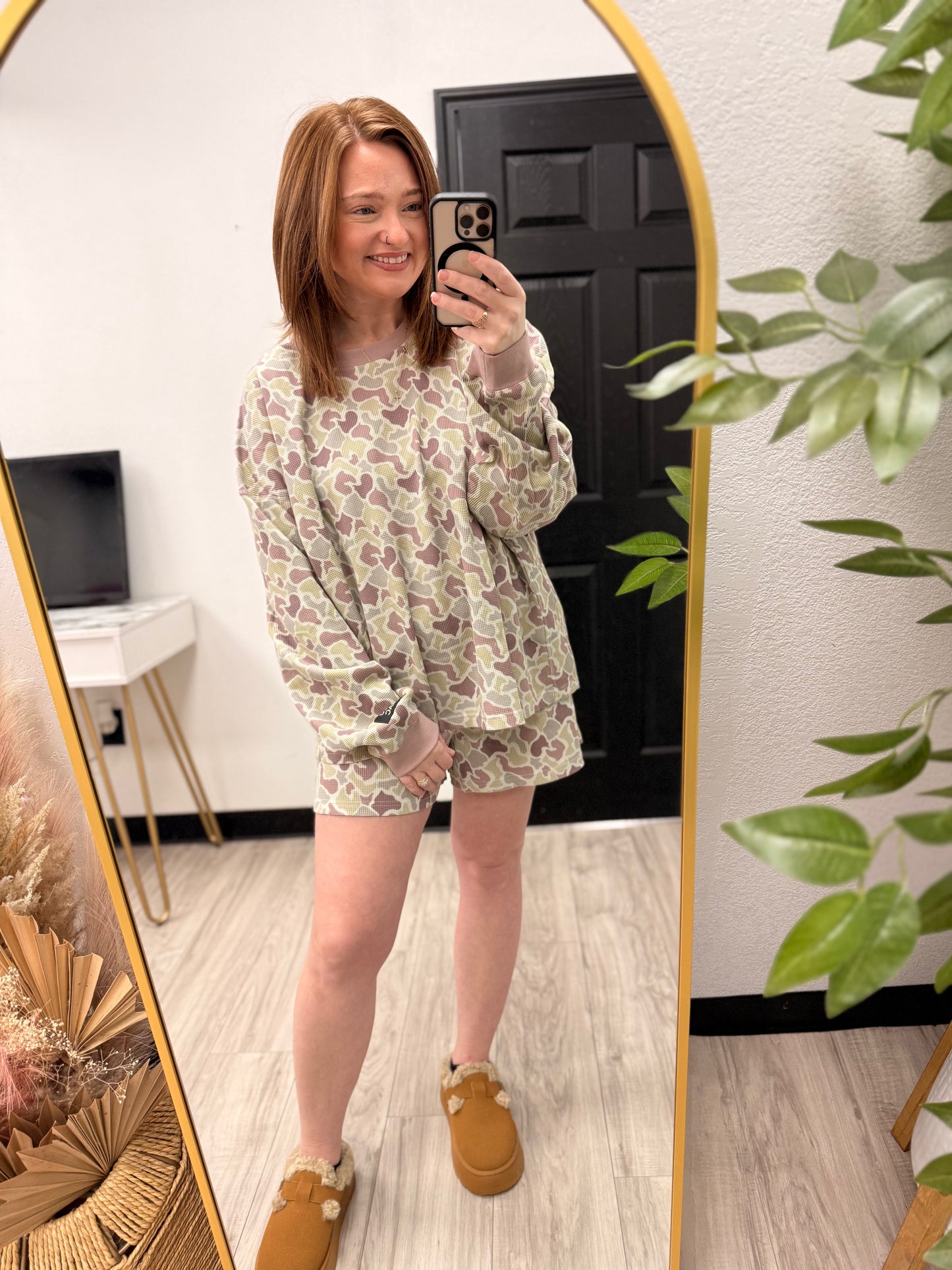 Lulumac Waffle Camo Shirt