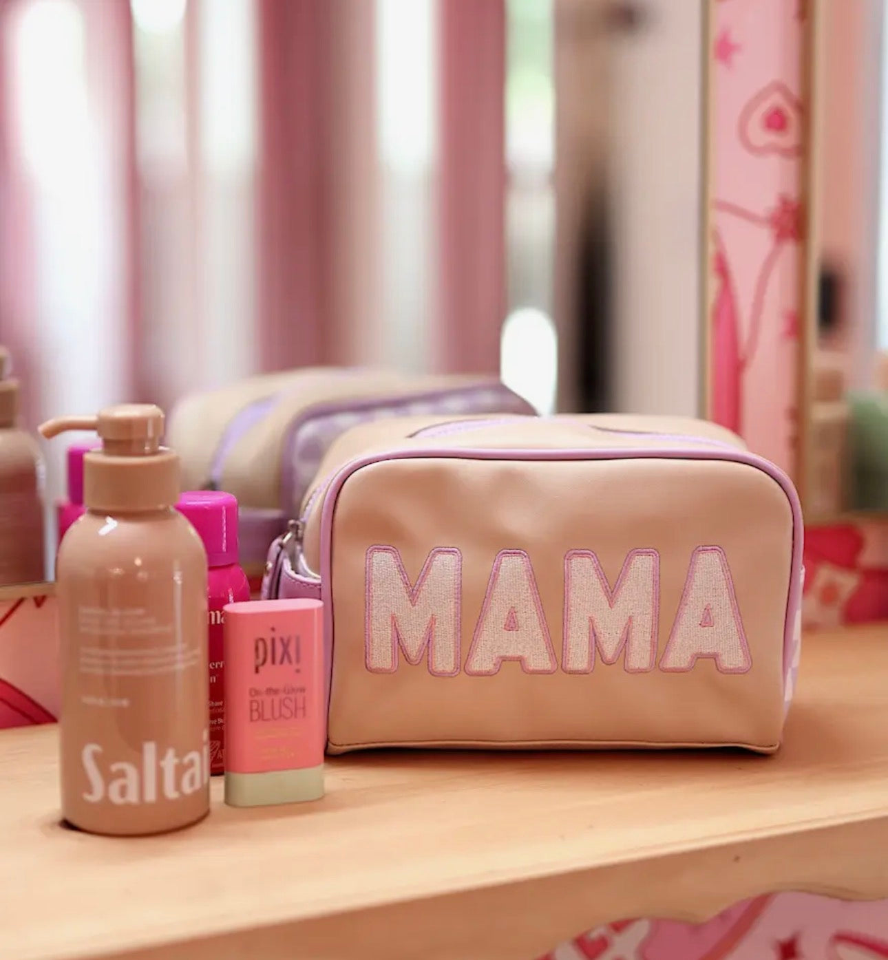 Handle Cosmetic Bag