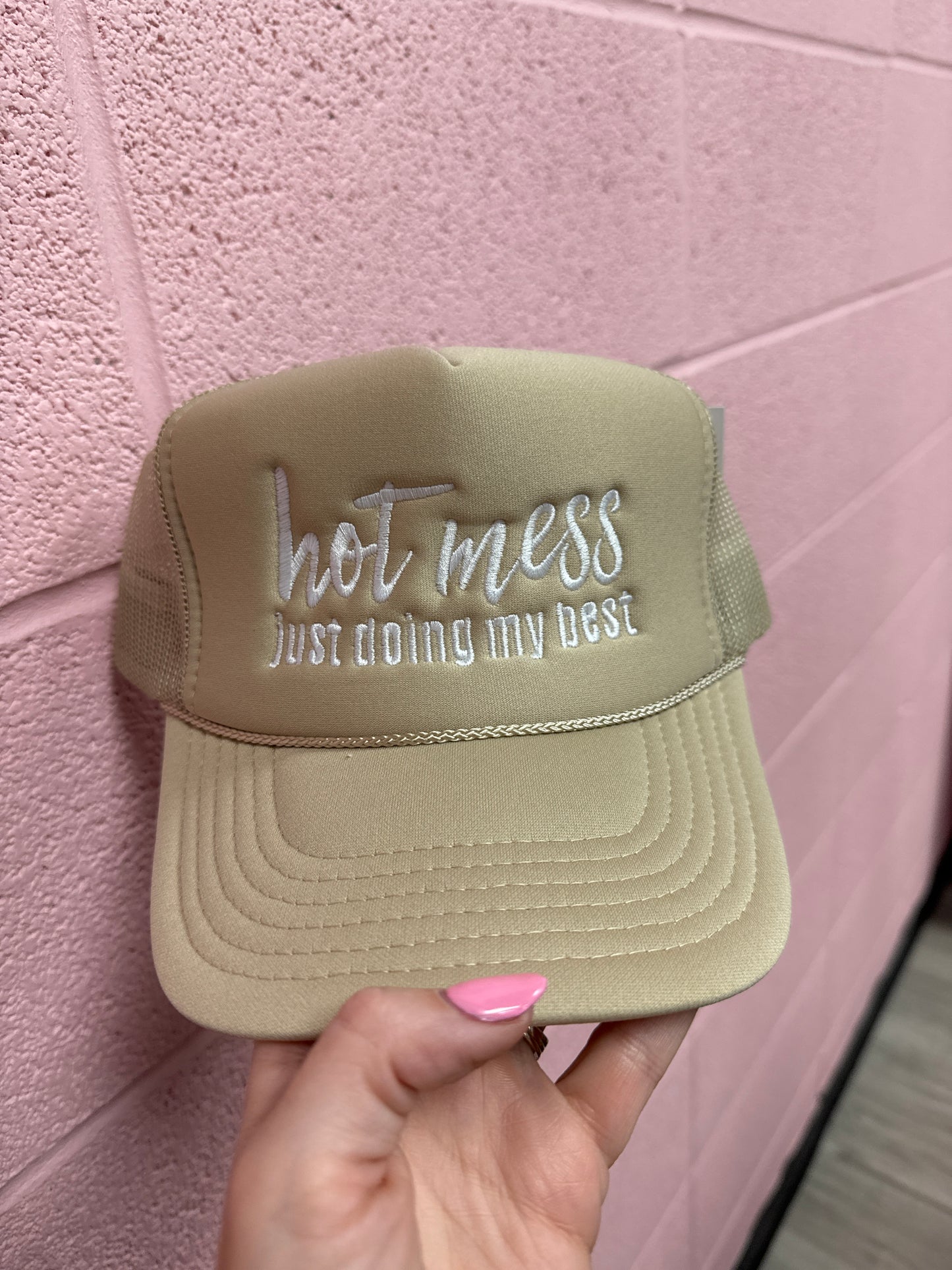 Hot Mess Hat