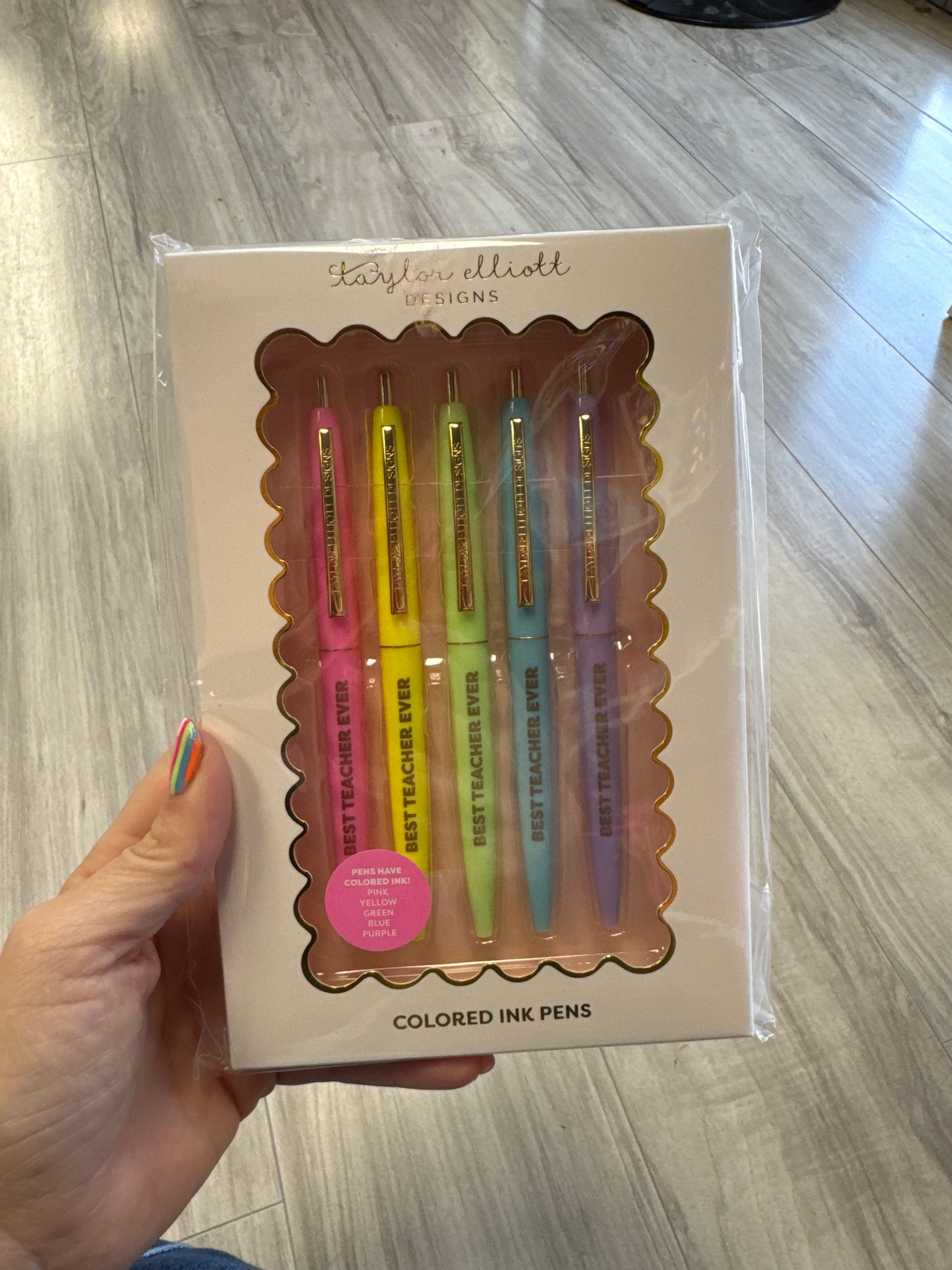 Best Teacher Ever Pen Set