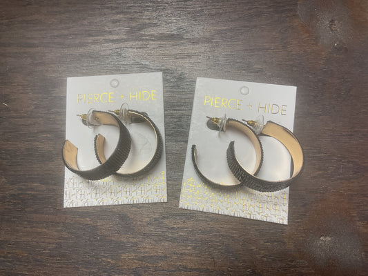 Black Half Hoop