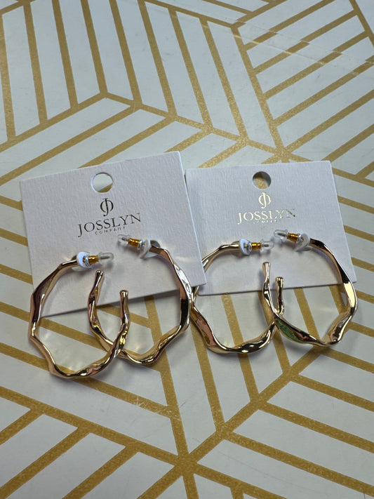 Hammered Hoops