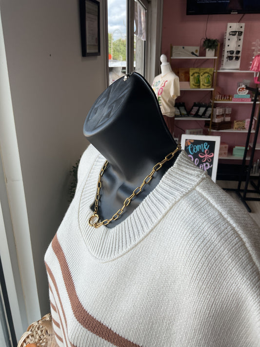 Gold Toggle Necklace