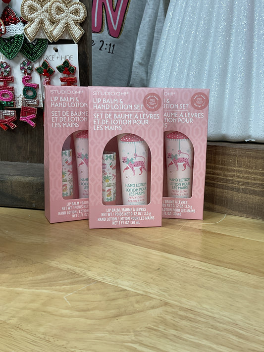 Lip Balm & Hand Cream Sets