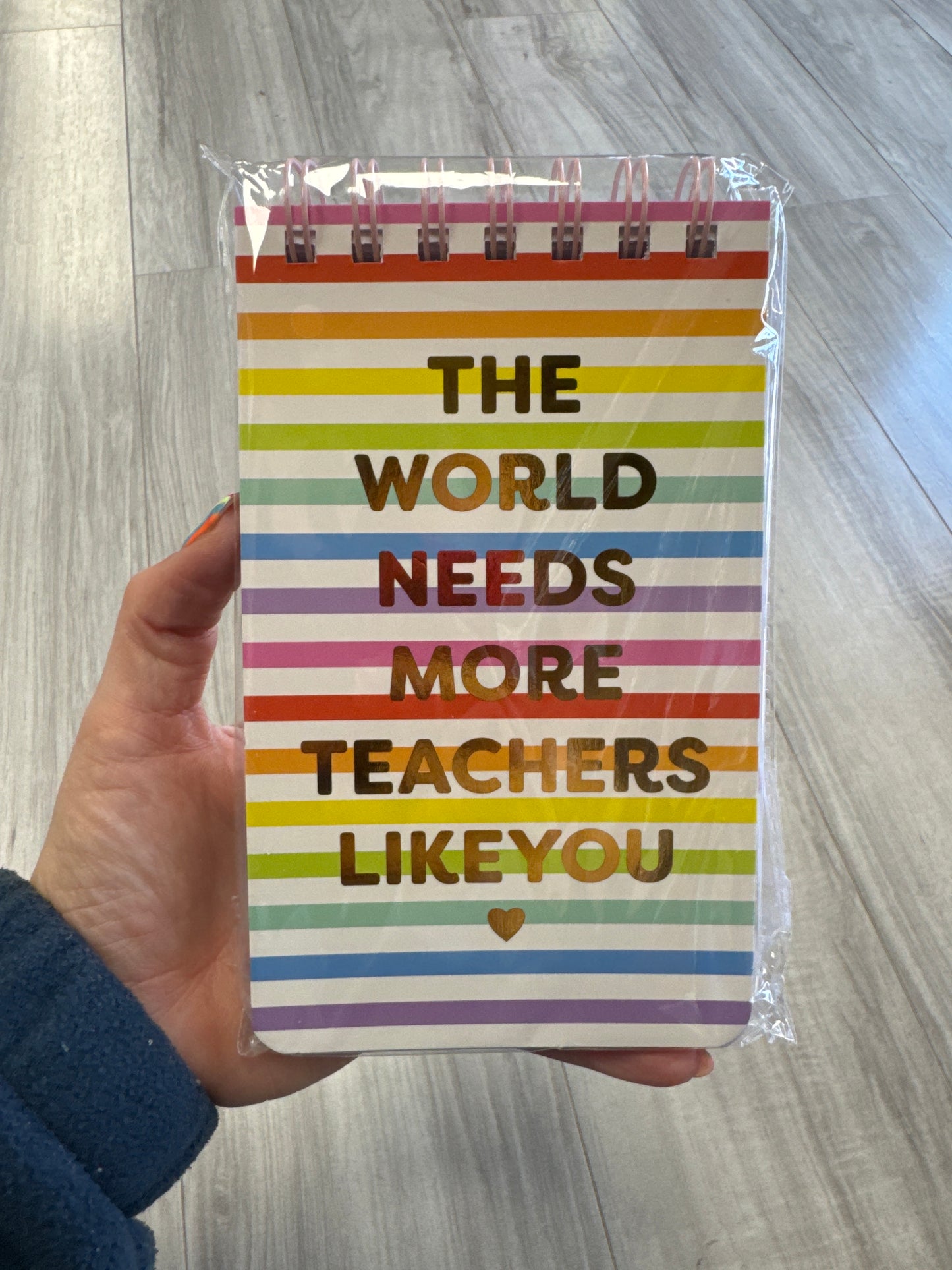 Best Teacher Ever Spiral Notebook