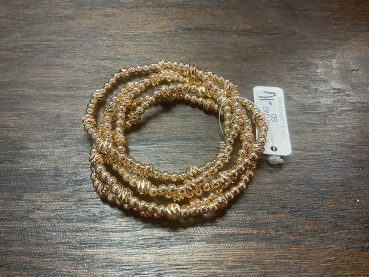 Round Beaded Stretch Stack
