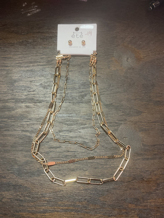 Gold Three Layer Stack
