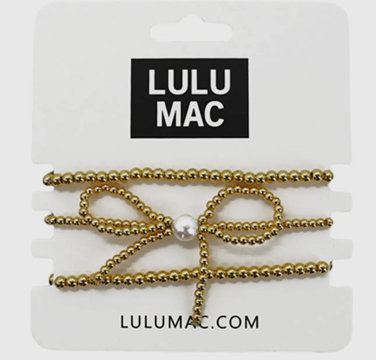 Lulu Mac Bow Bracelet Stack