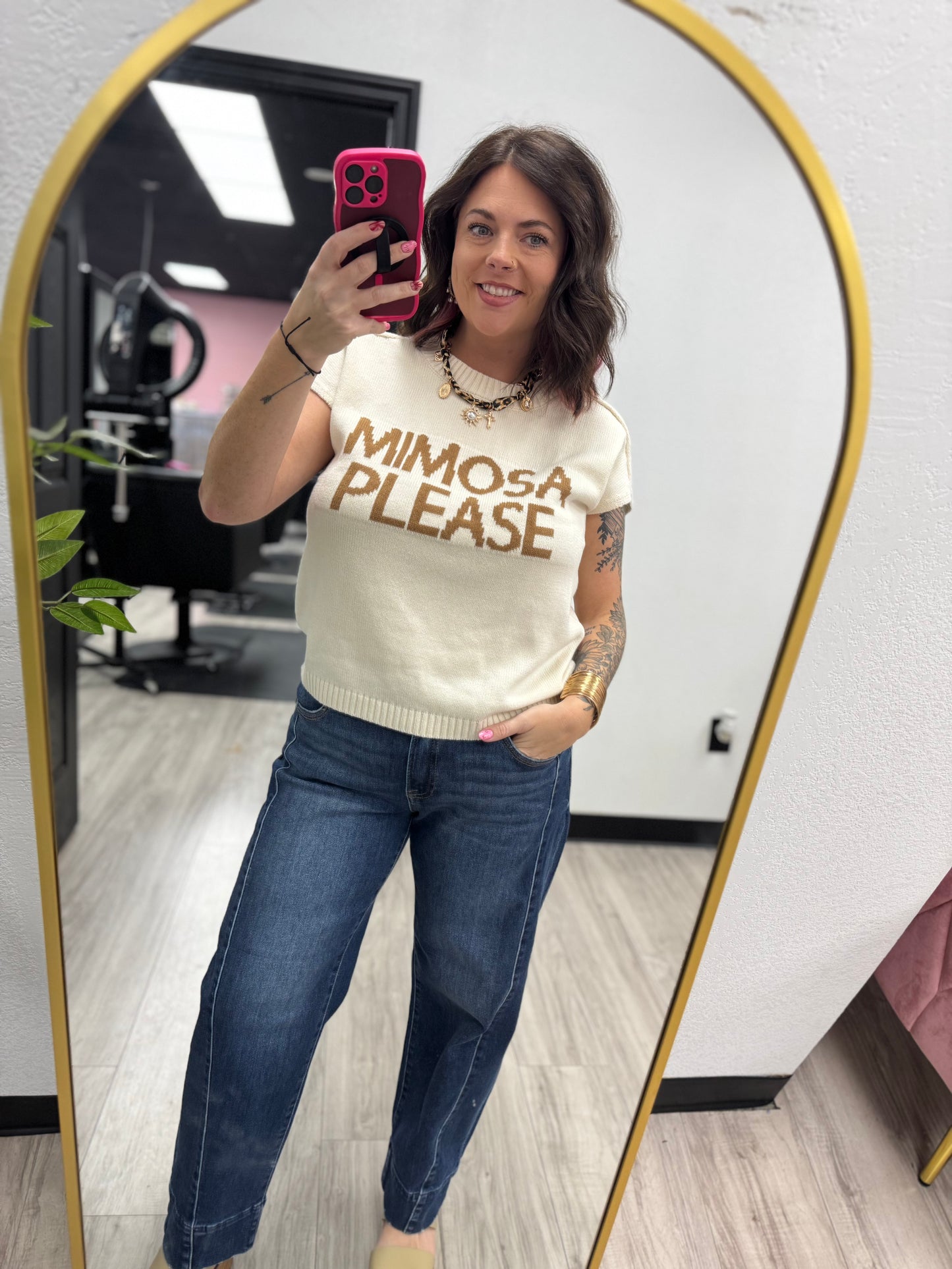 Mimosa Please Top