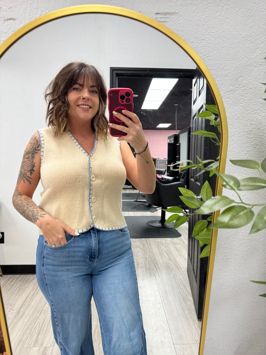Sleeveless Knit Top