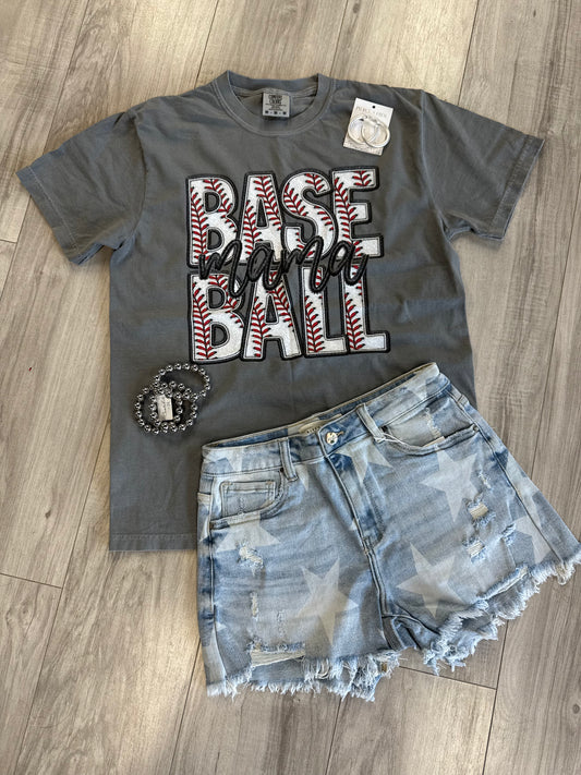 Baseball Mama Tee