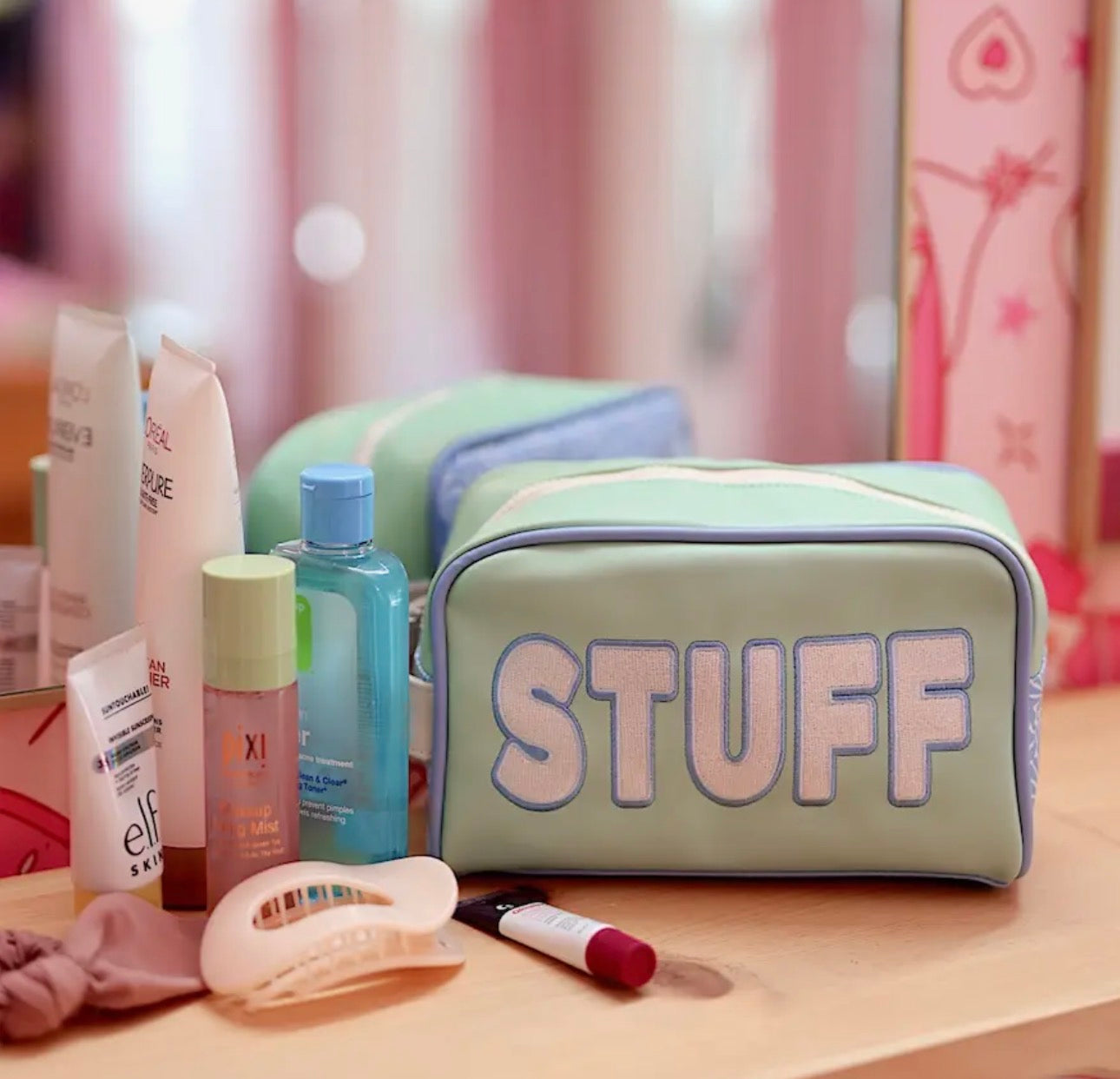 Handle Cosmetic Bag